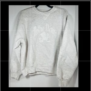 Vtg Notre Dame Fighting Irish Champion Reverse Weave Crewneck XL 24” X 23” USA